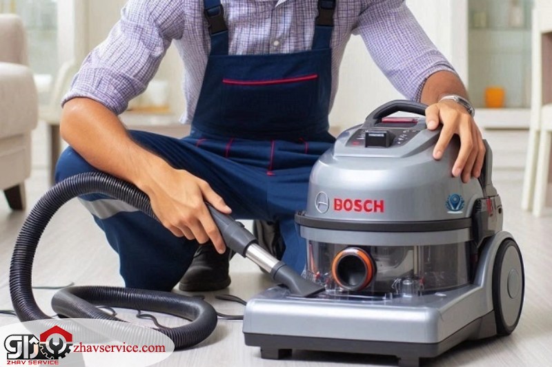 خدمات تخصصی ژاو سرویس در تعمیر جارو برقی بوش در غرب تهران 